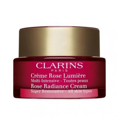 CLARINS Crème Rose Lumière - Multi Intensiv Alle Hauttypen CLARINS Crème Rose Lumière - Multi Intensiv Alle Hauttypen